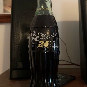 Rare Full Unopened Bottle Of Coke Jeff Gordon 1995